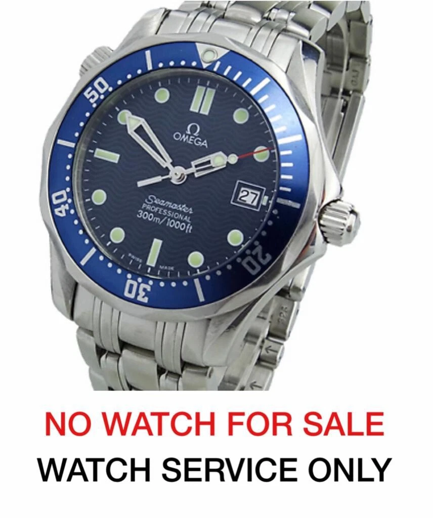 Watch Service Repair Full Polish 1 Year Warranty For Omega