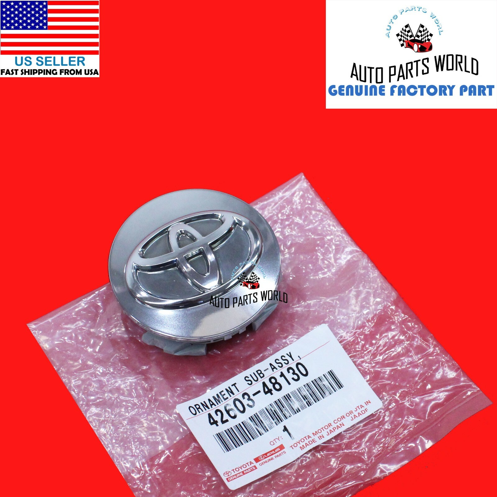 GENUINE OEM TOYOTA 1117 SIENNA 0815 HIGHLANDER WHEEL CENTER CAP