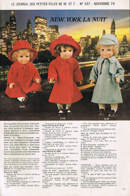 Page De Magazine Modes Et Travaux Novembre 1979 - Poupée Françoise, Occasion, France