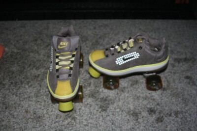 Nike , Rollschuhe , Neu , Oldschool , 40,5 , Grau , Gelb