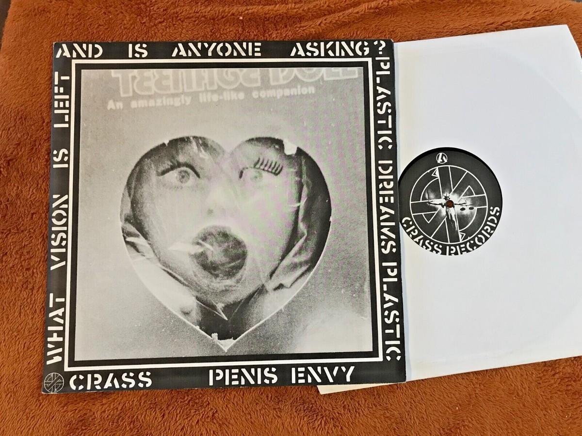 Crass Penis Envy LP large Poster Sleeve Crass 321984/1 1981 RE
