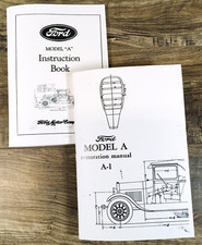 Ford Model A Pickup Truck Operators Manual Set Owners Maintenance Instructions