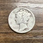 1929 MERCURY SILVER DIME ACTUAL Coin Get Today & Save & Fill Your Collection