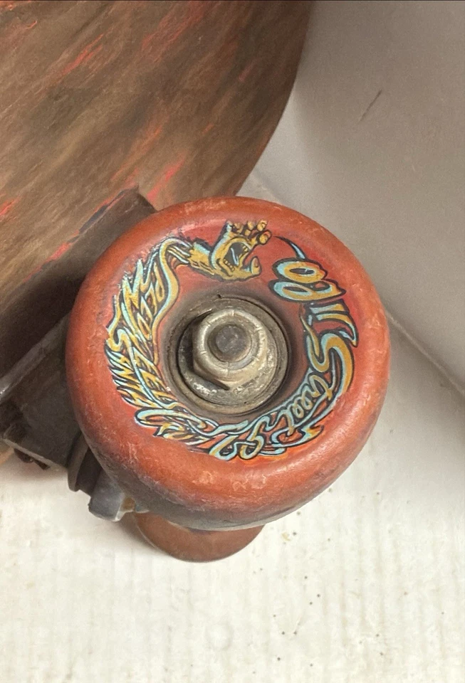 Vintage Powell Peralta OG Pink skateboard Complete Oj 2 Street Speed Wheels - Image 4 of 4