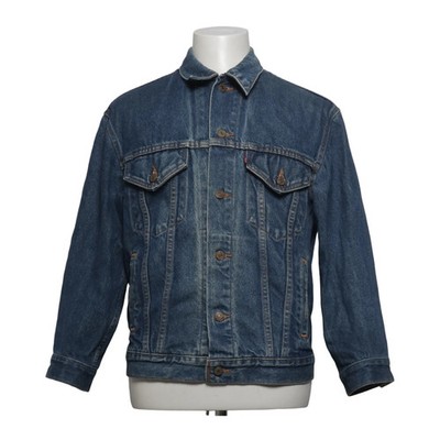 Levi Strauss & Co, Jeansjacke, Herren, Größe: M, Blau, Baumwolle, Einfarbig #IVM