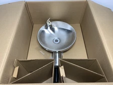 Elkay EDFPB114C SwirlFlo Wall-Mount Drinking Fountain Stainless Steel