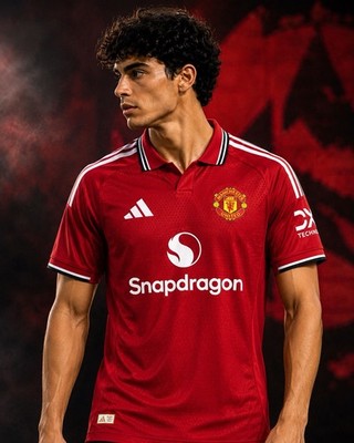  Manchester United Soccer Jersey Red White