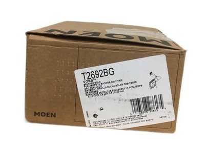 MOEN Voss Posi-Temp Single-Handle 1-Spray Shower Faucet Trim Kit in Brushed Gold