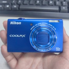 Nikon COOLPIX S6200 Digital Camera with 16MP 10x Optical Zoom NIKKOR Lens -Blue