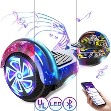 Brand New 6.5" Hoverboard Scooter UL2272 Certified with Bluetooth & LED Lights