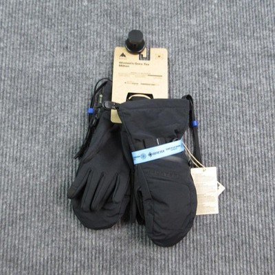 Burton Gloves Womens M Black Gore-Tex Lined Insulated Waterproof NWT Touchscreen