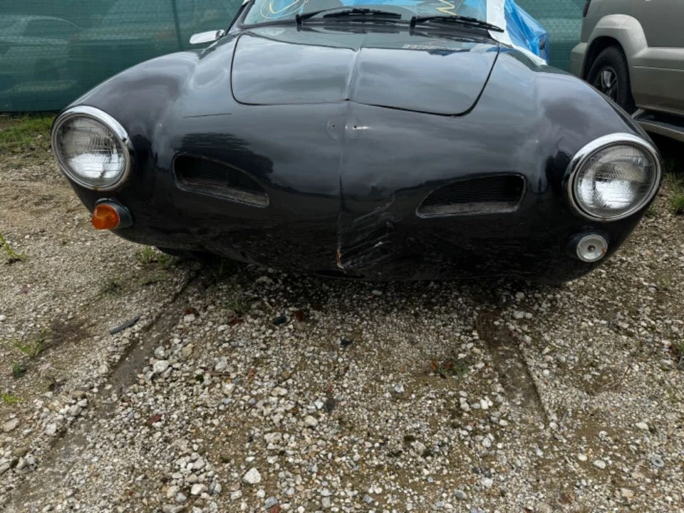 Volkswagen Karman Ghia 1600 1967 1974 OEM motor de arranque manual trasero Foto 2 de 4