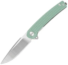 Dreamtech Linerlock Jade Frag G10 Folding D2 Steel Pocket Knife K3613GJ