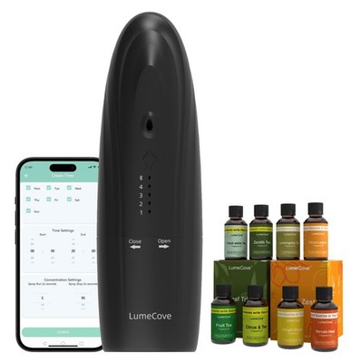Cordless Plug-in Essential Oil Diffuser with Bluetooth App Control - 500 Sq.F...