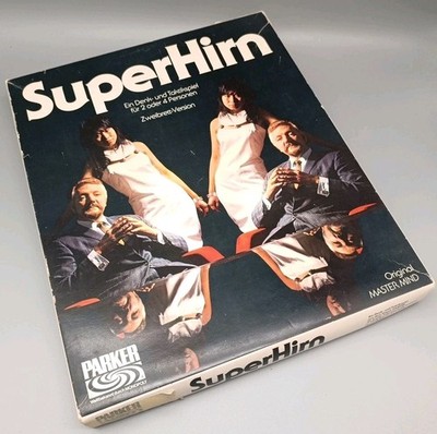 Parker SuperHirn Zweibrett-Version Taktikspiel von 1976  