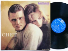 CHET BAKER Chet LP RIVERSIDE RLP 12-299 US 1959 DG MONO Bill Evans Kenny Burrell