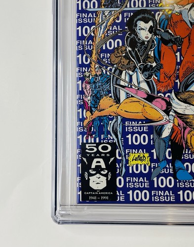 New Mutants #100 CGC 9.8 WP 1. Auftritt X-Force (Cameo) 1991 Marvel - Bild 4 von 7