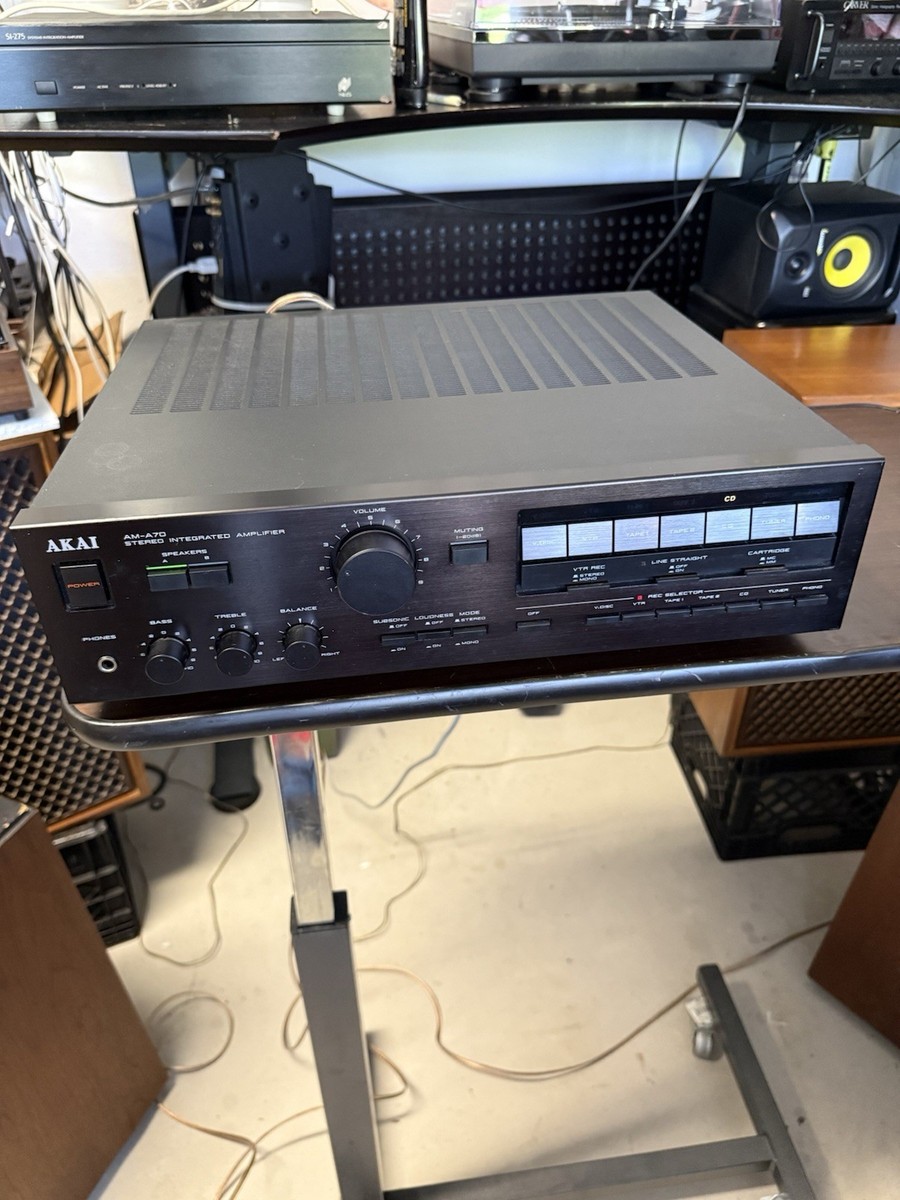 Vintage AKAI AM-A70 Stereo Integrated Amplifier Receiver | eBay