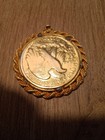 1943 S Gold / Silver Walking Liberty Half Dollar Pendant. — photo 4