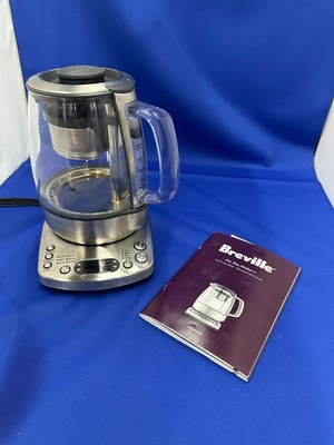 Breville BTM800XL Hot Tea Maker 51 oz Glass/Stainless Programmable Auto Shut-off