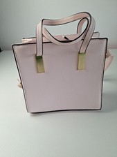 Pink Box Bag F&F New Top Handle Or Shoulder Wedding Races Special Occasion
