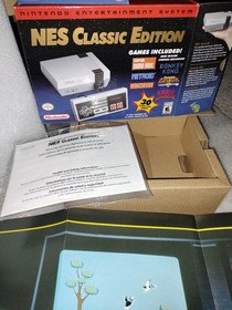 Nintendo NES Classic Edition With Controller Extension Cord. Matching Serial #'s