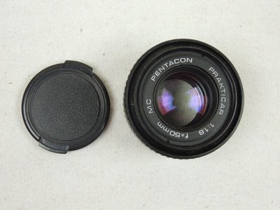 MC Pentacon Prakticar 50mm F/1.8, GDR Lens