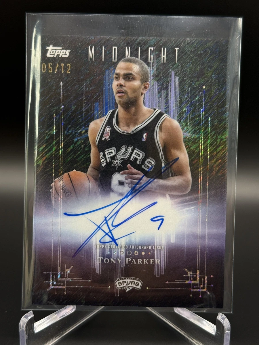 Tony Parker Basketball Autographed Sports Trading Cards