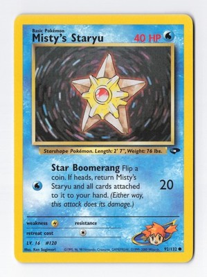 Pokemon Gym Challenge Choose Your Card 1999 Vintage WoTC MP-NM