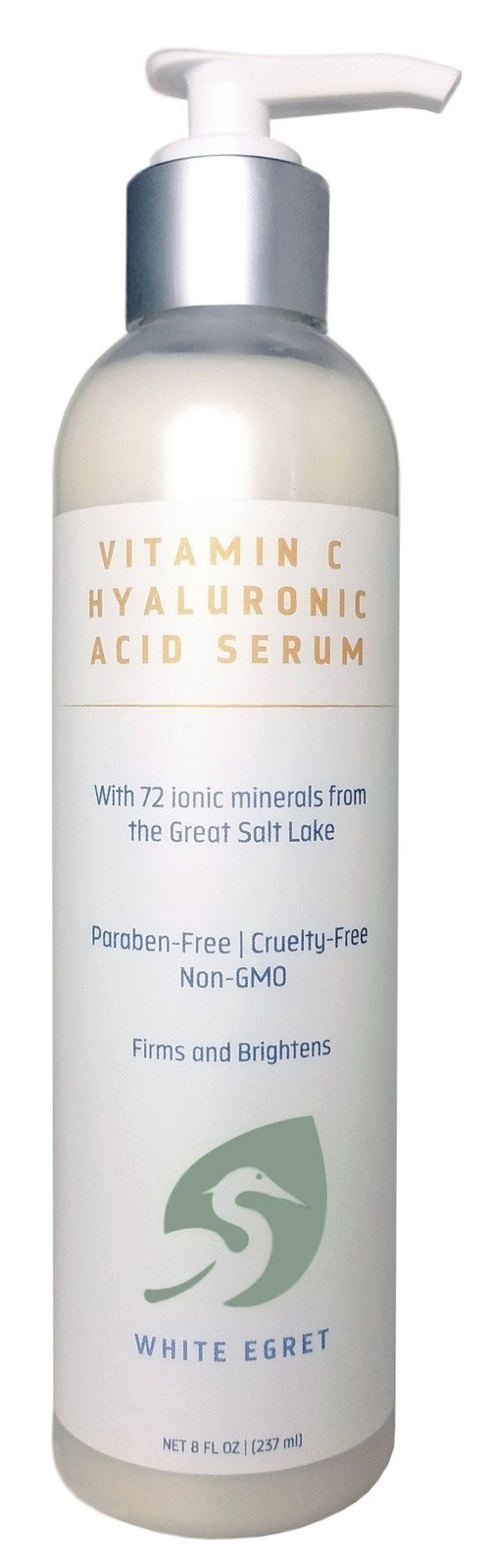 Крем White Egret INC с витамином С и гиалуроновой кислотой, 8 унций