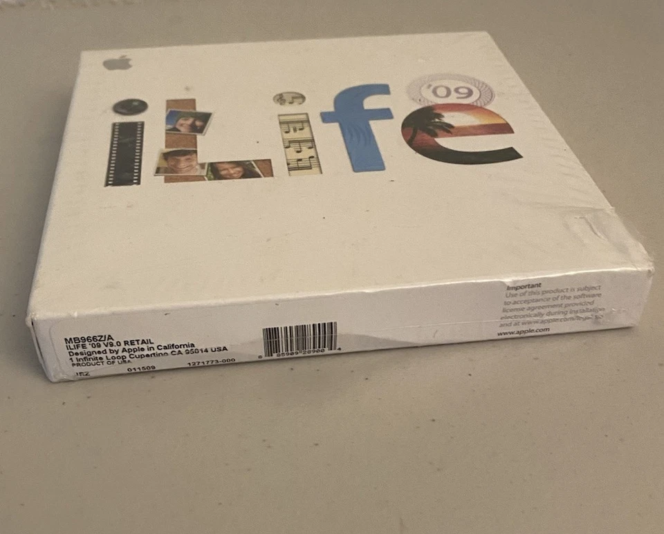 APPLE MB966Z/A iLIFE V9.0 MAC OS Software APPS SFT966 iPhoto / iMovie / iWeb NEW - Image 3 of 3