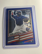 2026 Panini USA Baseball Vahn Lackey Blue Disco /299 SP  #28
