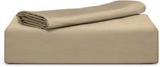 Twin Size Duvet Cover Set - 100 Bamboo Viscose, Soft Cooling Beige