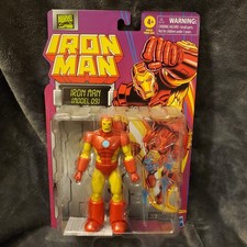 Marvel Legends Iron Man Model 09  Animated Retro Card  SEALED ACTION FIGURE