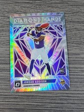 2023 Panini Donruss Optic Diamond Hands #DH-JA Jordan Addison - RC