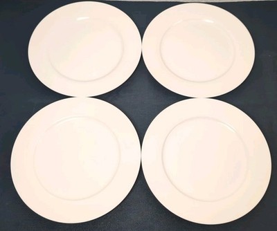 4 Gorham Breckenridge 1831 White Dinner Plates Bone China 10 1/2'' 