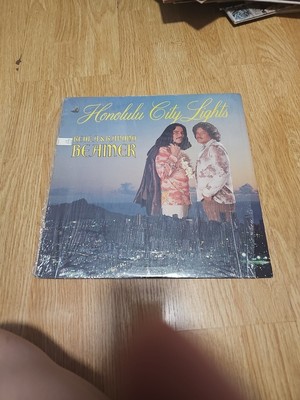 Honolulu City Lights Keola And Kapono Beamer Vinyl Record RARE VINTAGE USED