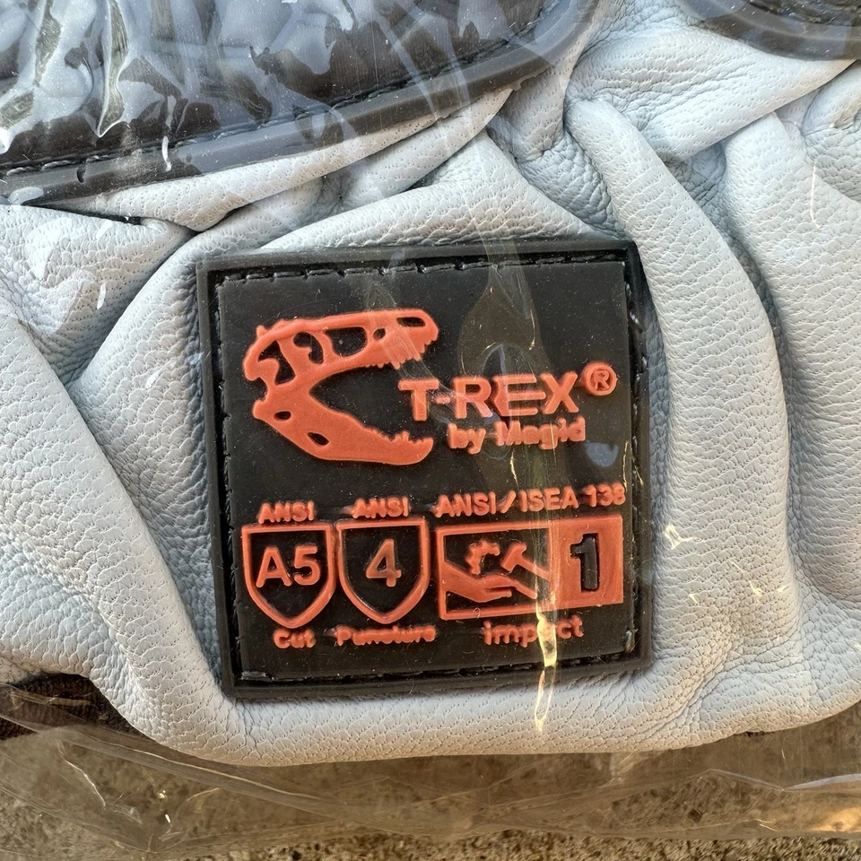 3 pares de guantes de impacto XXL Magid T-Rex corte nivel 5 pinchazos nivel 4 impacto piel de cabra Foto 4 de 4