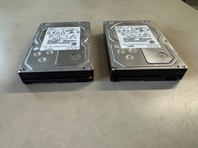 Lot of 2 HITACHI HUS724020ALS641 0B26928 2TB 7.2K 6G 3.5'' LFF SAS HARD DRIVE