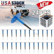 Universal 24pcs Auto Car Truck Tire Tyre Puncture Repair Plug Patch Kit 36mm Oud