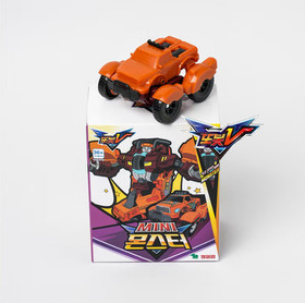 TOBOT V Mini 4 pcs Set Captain Police Speed Monster Rocket Transformer Robot New