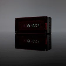 VFD Digital Clock Vacuum Fluorescent Display Room Desktop Decoration Accessories