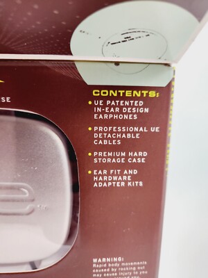 New! Ultimate Ears Super.fi 3 Studio Professional Earphones | eBay