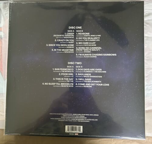 Guardians Of The Galaxy Vol 3 Purple And Blue Vinyl Walmart Sealed!! - Picture 3 of 3