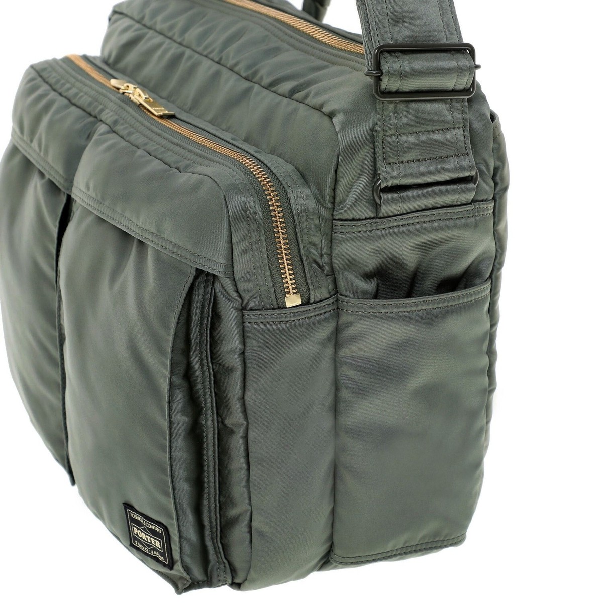 PORTER TANKER SLING BAG W Zip and Others Total 6 Types Sage PORTER TANKER SLING BAG W Zip and Others Total 6 Types Sage