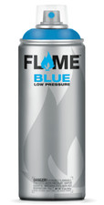 Flame Blue Spray Paint - Matt Acrylic Low Pressure - 114 Colours 400ml Can