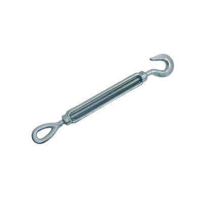 1/4'' x 4'' Turnbuckle HOOK EYE Pulley Galvanized Drop Forge 400 Lb Capacity