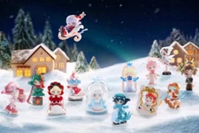POP MART AZURA Warm Christmas Series Confirmed Blind Box Figure Art Toy Hot Gift