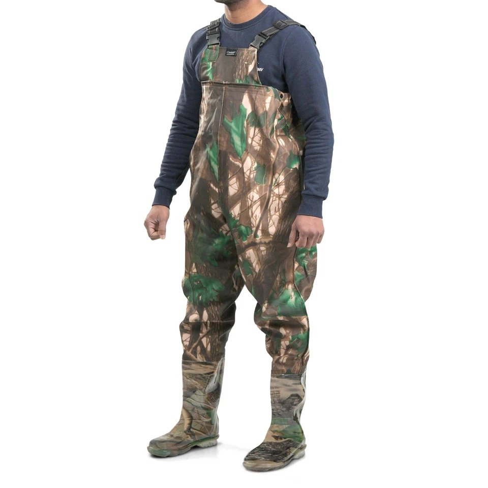 Waterproof Camouflage Waders for Fishing Water Gardening Agriculture And Leisure - Image 2 of 4