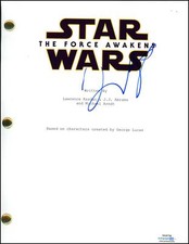 Lupita Nyong'o "Star Wars: The Force Awakens" AUTOGRAPH Signed Script Screenplay